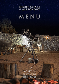Private Night Safari and Astronomy