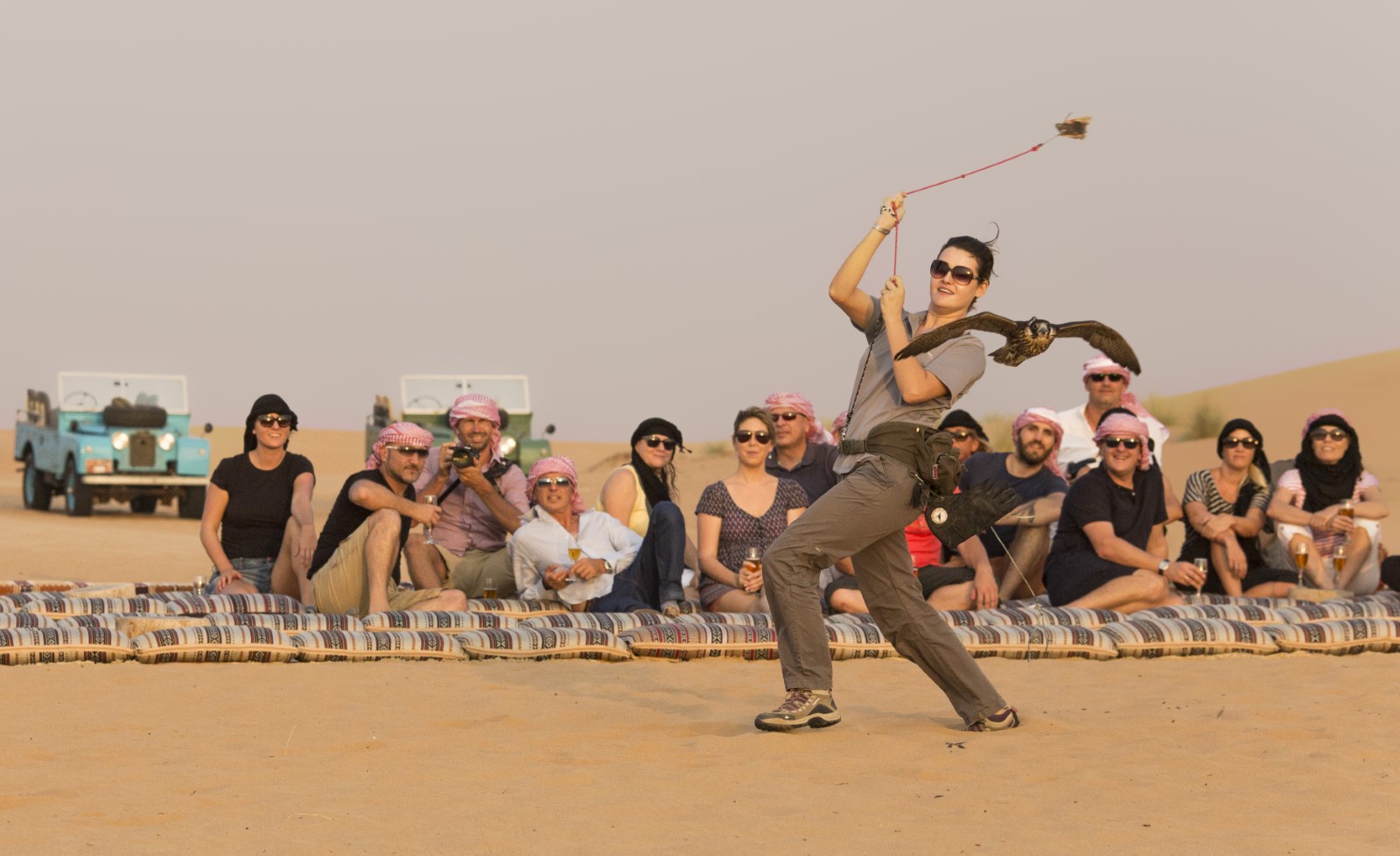 Ethical Falcon Shows in Dubai